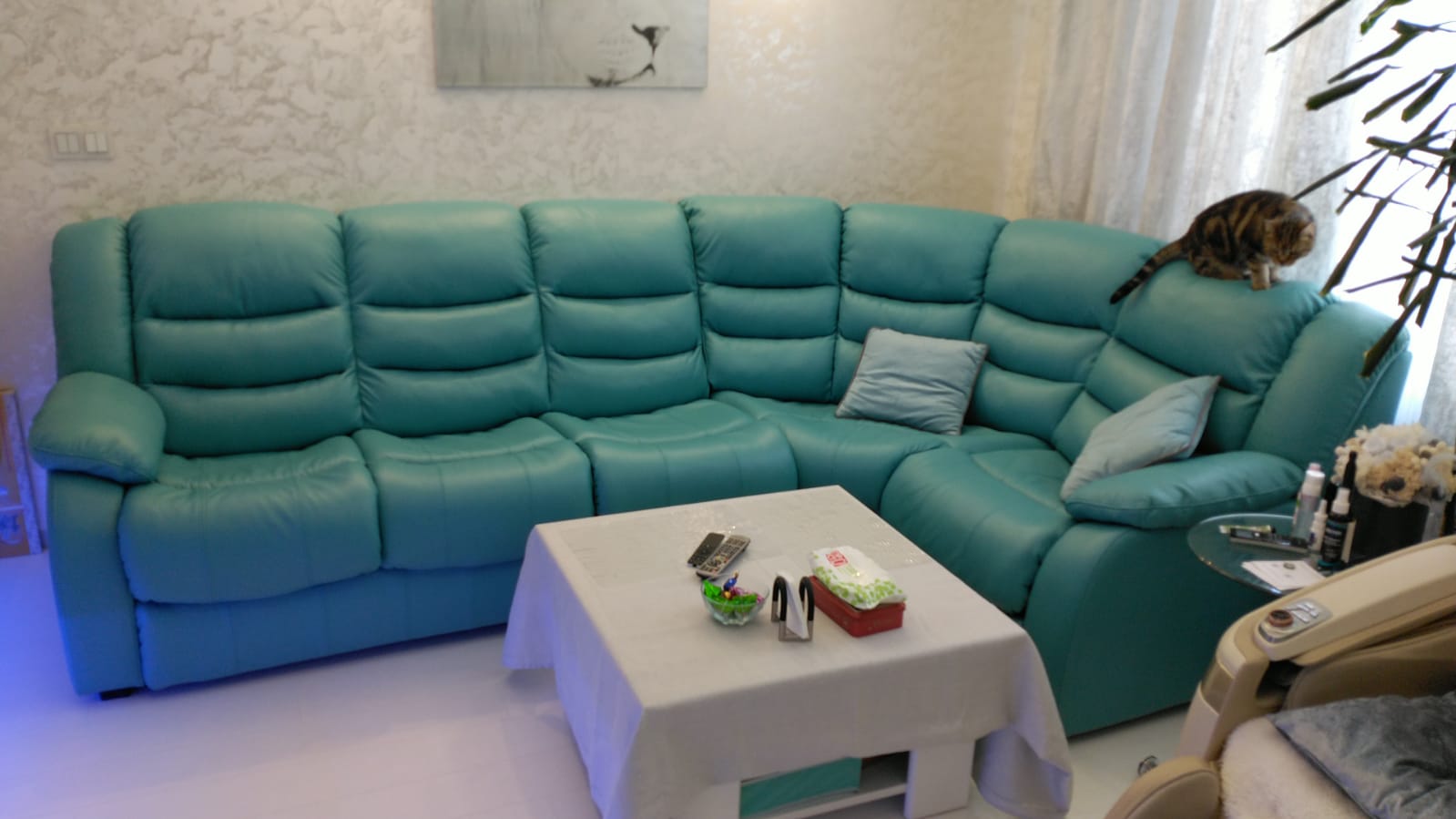 Перетяжка дивана на дому. Ковдор